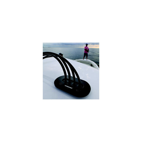 Scanstrut Black Anodized Aluminum Low-Profile Multi Cable Seal f/Cables Up to 15mm [DS-LP-MULTI-BLK] - official Scanstrut product image 4