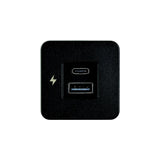 Scanstrut TILE USB-A/USB-C Interior Charging Socket - 12/24V - Black Bezel [SC-TILE-10] - official Scanstrut product image 4