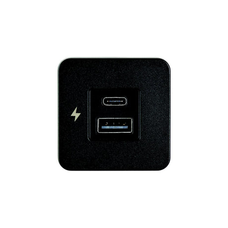 Scanstrut TILE USB-A/USB-C Interior Charging Socket - 12/24V - Black Bezel [SC-TILE-10] - official Scanstrut product image 4
