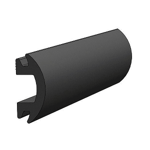 TACO Marine TACO 70' Flexible Black Rub Rail Insert 1-3/16" x 1/2" - V12-4144BKA70-1