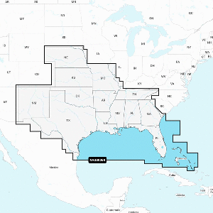 Navionics NAUS006R - U.S. South - Navionics+ - 010-C1369-30
