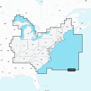 Navionics NAUS007R - U.S. East - Navionics+ - 010-C1370-30