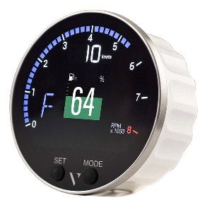 Veratron 85mm (3-3/8") VMH-35 Multifunction Gauge - B00085501