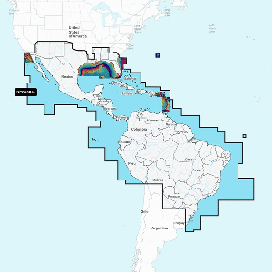 Navionics Platinum+ NPSA004L - Mexico, Caribbean to Brazil - 010-C1364-40