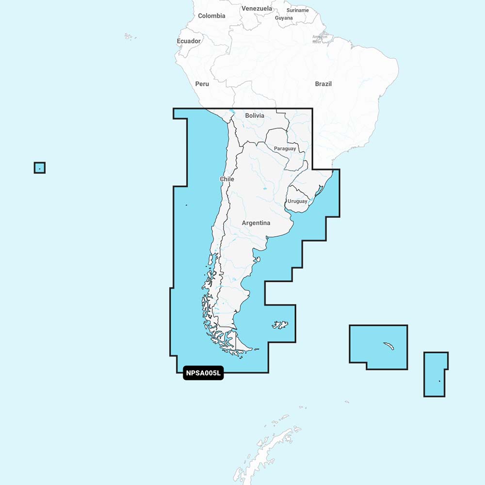 Navionics Platinum+ NPSA005L - Chile, Argentina Isla de Pascua [010-C1365-40]