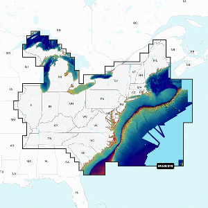 Garmin Navionics Vision+&trade; NVUS007R U.S. East - 010-C1291-00