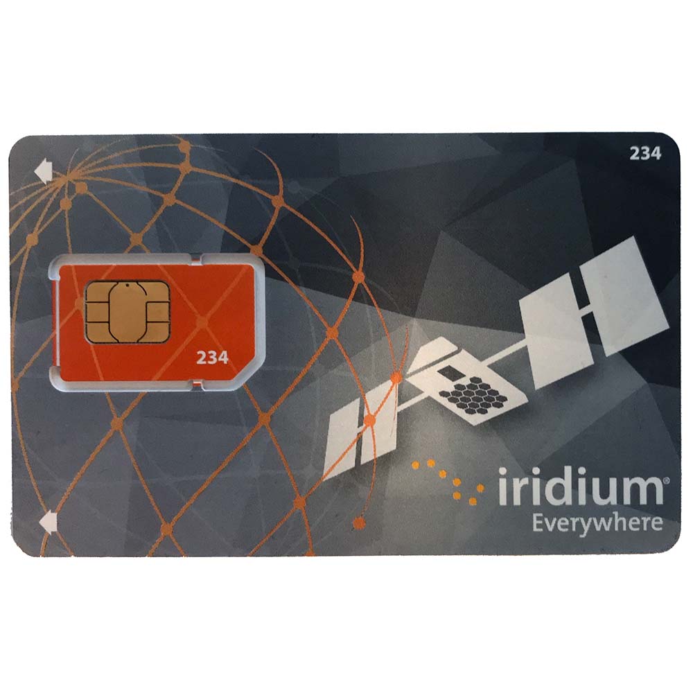 Se requiere activación de la tarjeta SIM Iridium Post-Pago - Naranja [IRID-SIM-DIP]