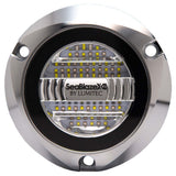 Lumitec SeablazeX2 Spectrum Underwater Light RGBW Polished Housing - 101591