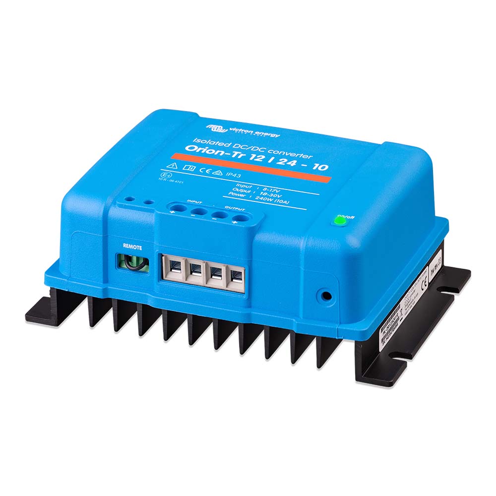 Victron Orion-TR Convertidor CC 12/24-10A (240W) Aislado con aislamiento galvánico [ORI122424110]