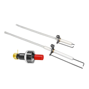 Magma Piezo Igniter &amp; Ceramic Electrode w/Wire &amp; Fasteners - 10-960