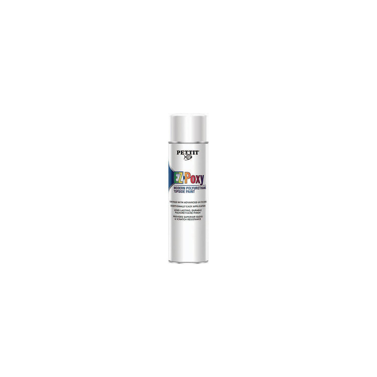 Pettit 3175A Ez-Poxy Polyurethane Topside Finish, 20 oz. Aerosol, White - 1317520