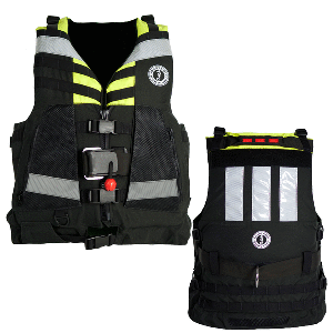Mustang Survival Mustang Swift Water Rescue Vest - Fluorescent Yellow/Green/Black - Universal - MRV15002-251-0-206