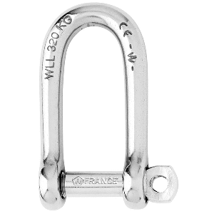 Wichard Marine Wicahrd Self-Locking Long D Shackle - Diameter 5mm - 3/16" - 1212W