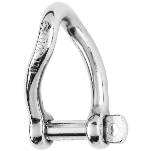 Wichard Marine Wichard Self-Locking Twisted Shackle - Diameter 6mm - 1/4" - 1223W