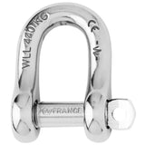 Grillete D con pasador cautivo Wichard - Diámetro 4 mm - 5/32" [01401]