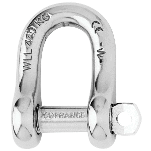 Wichard Marine Wichard Captive Pin D Shackle - Diameter 12mm - 15/32" - 1406W