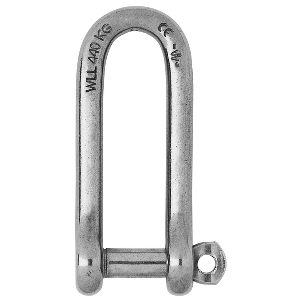 Wichard Marine Wichard Captive Pin Long D Shackle - Diameter 8mm - 5/16" - 1414W