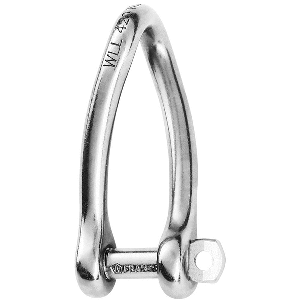 Wichard Marine Wichard Captive Pin Twisted Shackle - Diameter 6mm - 1/4" - 1423W
