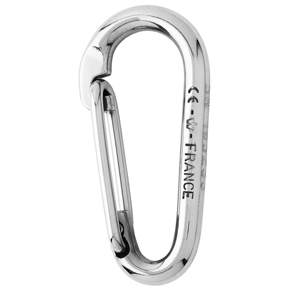 Gancho de carabina simétrico Wichard sin ojo - Longitud 60 mm - 1/4" [02333]
