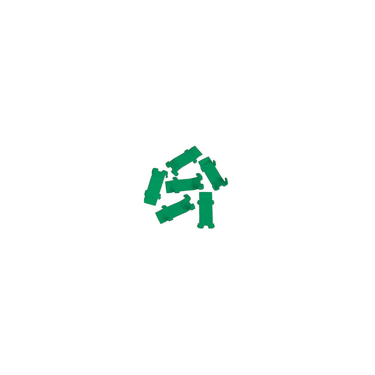 Scanstrut Leland V9012400006 Replacement Indicator Clips-Green-6/PK. for Halkey-Roberts V90000 Inflators. - V90124-00006