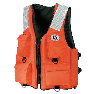 Mustang Survival Mustang 4-Pocket Flotation Vest - Orange - Large - MV3128T2-2-L-216