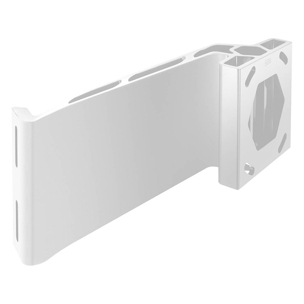 Soporte adaptador de placa Minn Kota Raptor Jack - Estribor - Retroceso de 8" - Elevación de 6" - Blanco [1810386]