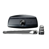 PTM Watersports UCX-17 PRO Pontoon Mirror/Bracket Kit - Titanium Grey - P13157-170TEBGR