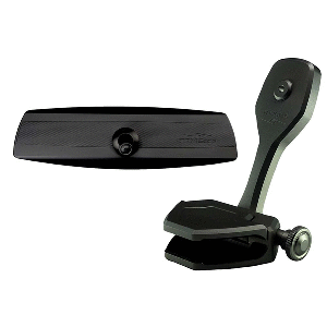 PTM Watersports Mirror/Bracket Kit w/VR-140 Elite Mirror &amp; ZXR-300 (Black) - P12848-1300TEBBK