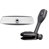 PTM Watersports Mirror/Bracket Kit w/VR-140 Elite Mirror &amp; ZXR-360 (Titanium Grey) - P12848-1360TEBGR
