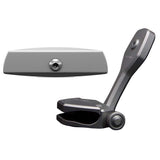 PTM Watersports Mirror/Bracket Kit w/VR-140 Elite Mirror ZXR-361 (Titanium Grey) [P12848-1361TEBGR]