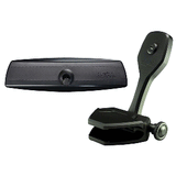 PTM Watersports Mirror/Bracket Kit w/VR-140 PRO Mirror &amp; ZXR-300 (Black) - P12848-2300TEBBK