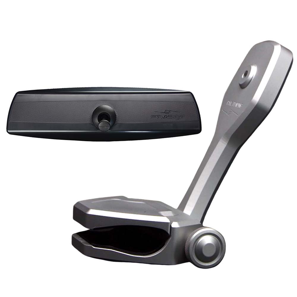 Kit de espejo/soporte PTM Edge con espejo VR-140 PRO ZXR-320 (plateado) [P12848-2320TEBCL]