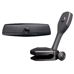 PTM Watersports Mirror/Bracket Kit w/VR-140 PRO Mirror &amp; ZXR-360 (Titanium Grey) - P12848-2360TEBGR