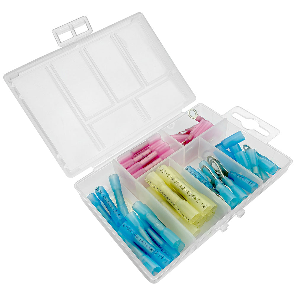 Kit de conectores termorretráctiles marinos TH *64 piezas [BE-EL-31639-DP]