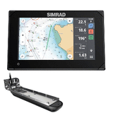 Simrad NSX&trade; 3007 7" Combo Chartplotter &amp; Fishfinder w/Active Imaging&trade; 3-in-1 Transducer - 000-15365-001