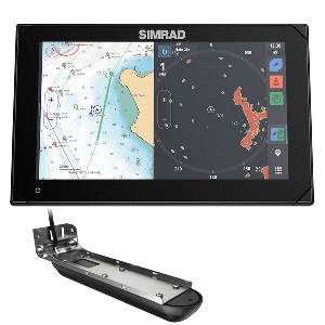 Simrad NSX&trade; 3009 9" Combo Chartplotter &amp; Fishfinder w/Active Imaging&trade; 3-in-1 Transducer - 000-15366-001