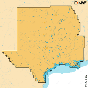 C-MAP REVEAL&trade; X - U.S. Lakes South Central - M-NA-T-215-R-MS