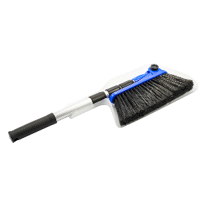 Camco RV Broom &amp; Dustpan - Bilingual - 43623
