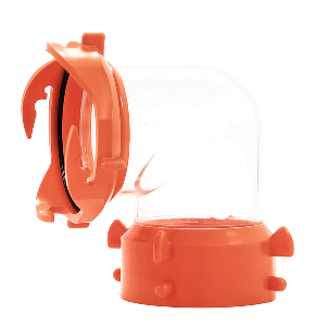 Camco RhinoFLEX 90-Degree Swivel Fitting Clear - 39857