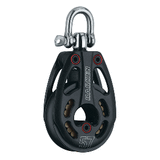 Harken 57mm Aluminum Low Load Black Magic Block w/Swivel - 3226