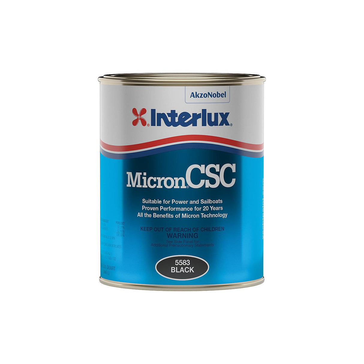 Interlux 5583Q Micron® CSC Bottom Paint, Black Qt., 6/case - Y5583/QT - official Interlux product image 3