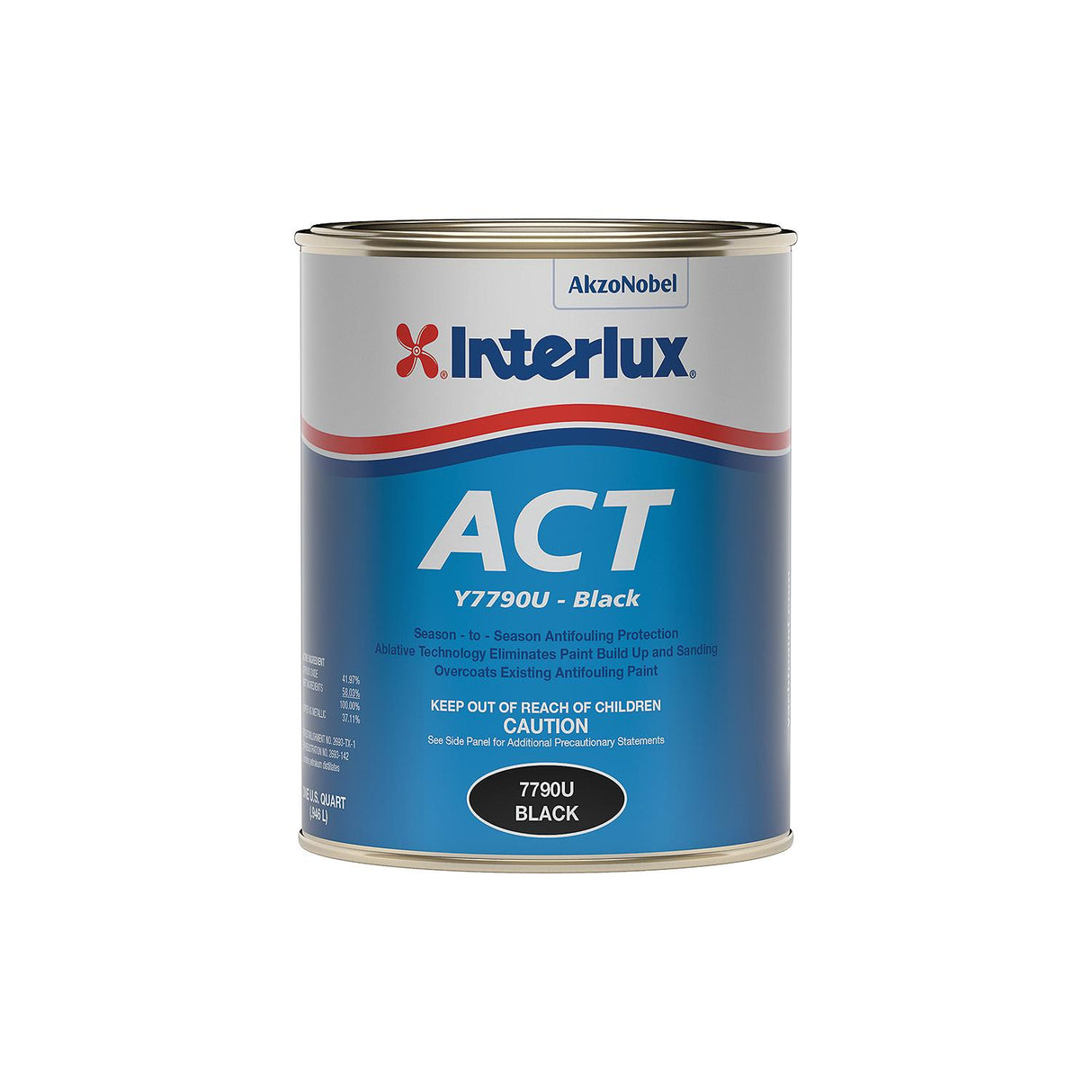 Interlux 7790UQ Act, Black, Qt., 6/case - Y7790U/QT - official Interlux product image 3