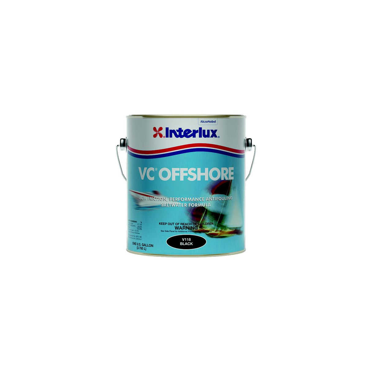 Interlux VC® Offshore Bottom Paint, Black Gal. - V118/1