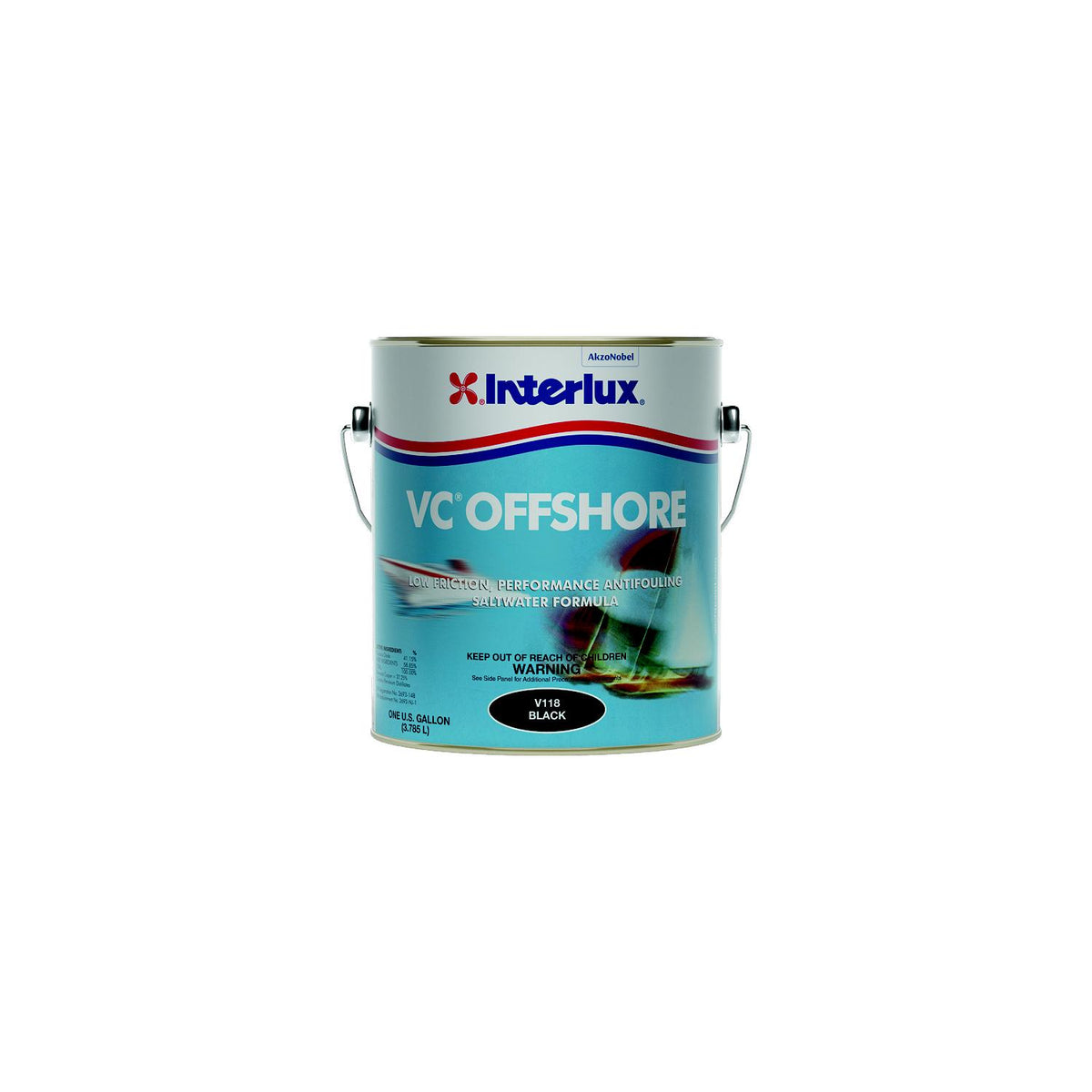 Interlux VC® Offshore Bottom Paint, Black Gal. - V118/1 - image 2