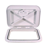 Beckson Marine Beckson 11" x 15" Flush Hatch White - ASA Material - Acrylonitrile Styrene Acrylate - HT1115AW