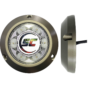 Shadow-Caster LED Lighting Shadow-Caster SC3 Series Underwater Light - Full-Color Change - 12-Color Standard or Unlimited Colors w/Shadow-NET&reg; - SC3-CC-ALSM