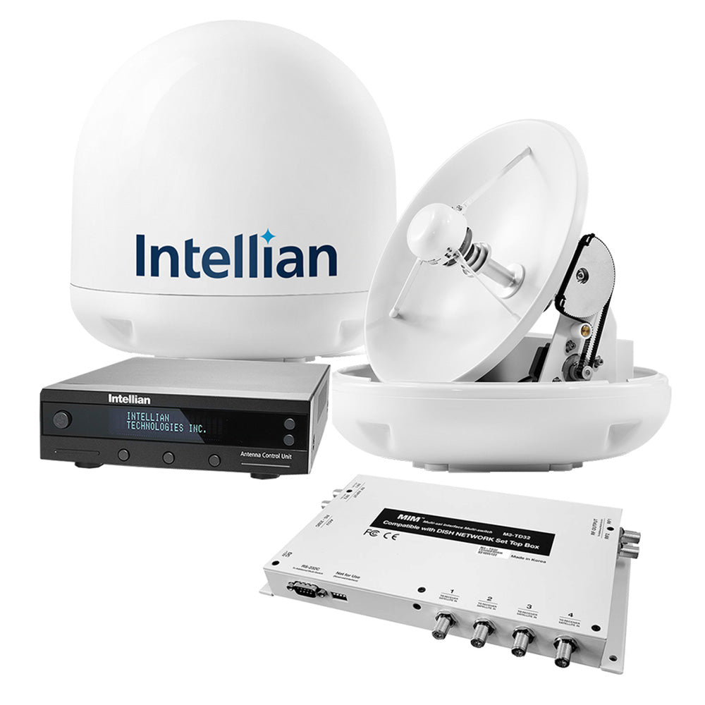 Sistema Intellian i3 US con DISH/Bell MIM-2 (con cable 3M RG6) Cable RG6 de 15M [B4-309DN2]