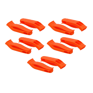 Mustang Survival Mustang Signal Whistle - Orange *10-Pack - MAWSTL10-2-0-101