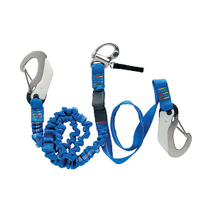 Wichard Marine Wichard Double Releasable Elastic Tether Fixed Line w/3 Hooks - 7008W