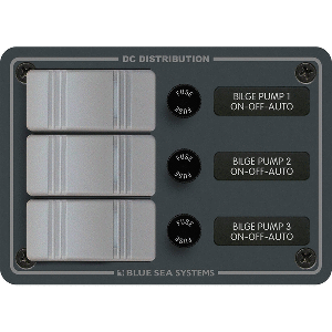 Blue Sea Systems Blue Sea 8665 Contura 3 Bilge Pump Control Panel